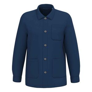 Native Spirit Mens Washed Work Jacket / Washed Indigo